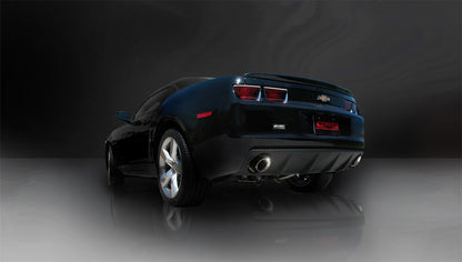 CORSA Performance Corsa 2010-2015 Chevrolet Camaro Coupe SS 6.2L V8 Auto Polished Sport Cat-Back + XO Exhaust