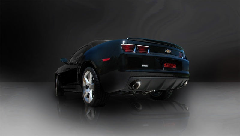 CORSA Performance Corsa 2011-2015 Chevrolet Camaro Convertible SS 6.2L V8 Manual Polished Sport Cat-Back + XO Exhaust