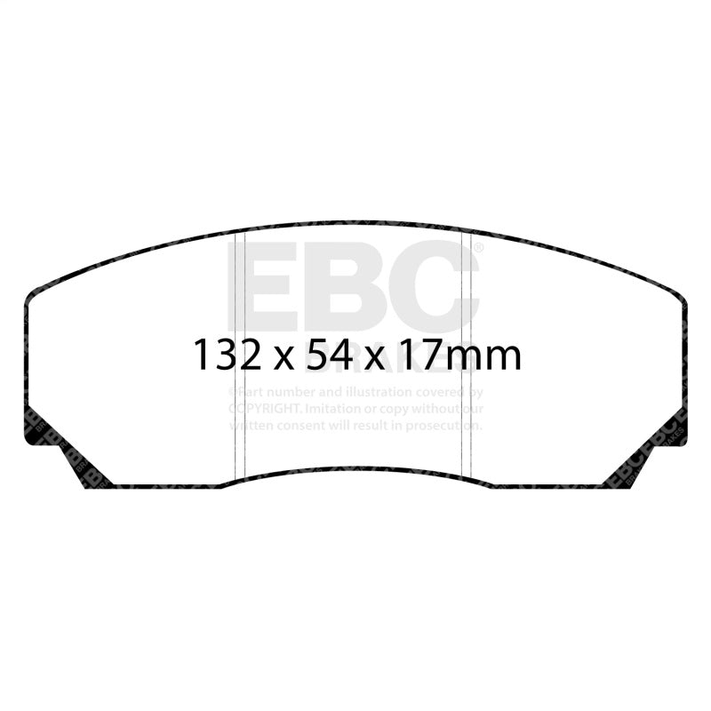 EBC Racing 01-02 AC Cobra 3.5TT SR-21 Sintered Race Front/Rear Brake Pads