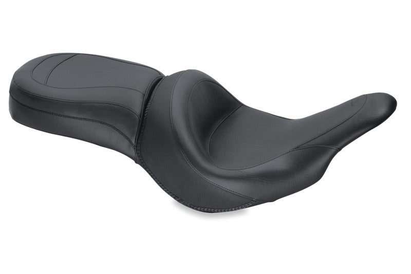 Mustang Motorcycle Mustang 11-19 Kawasaki Vulcan 1700 Vaquero Standard Touring 1PC Seat - Black
