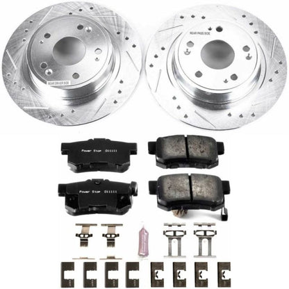 PowerStop Power Stop 16-18 Acura ILX Rear Z23 Evolution Sport Brake Kit