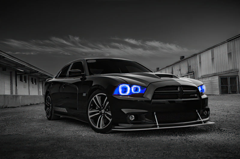 ORACLE Lighting Oracle 11-14 Dodge Charger Dynamic Headlight Halo Kit - ColorSHIFT - Dynamic