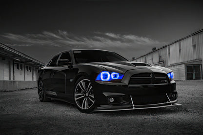 ORACLE Lighting Oracle 11-14 Dodge Charger Dynamic Headlight Halo Kit - ColorSHIFT - Dynamic