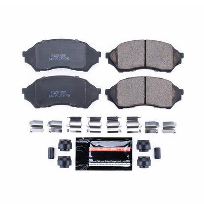 PowerStop Power Stop 99-01 Mazda Protege Front Z23 Evolution Sport Brake Pads w/Hardware