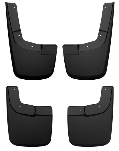 Husky Liners 2024 Ford Ranger XLT (Excl. Raptor) Front & Rear Mud Guards - Black