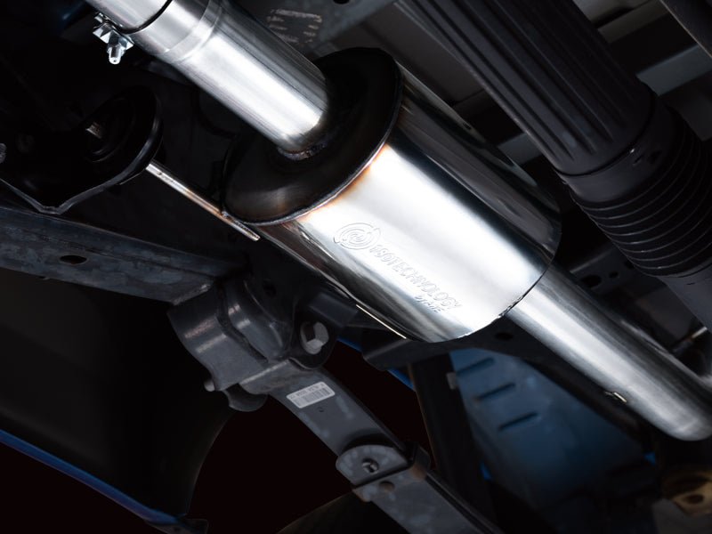 AWE Tuning AWE 21+ Ford F150 Dual Side Exit Cat-Back Exhaust - 4.5in Diamond Black Tips *For Stock Y-Pipe Only
