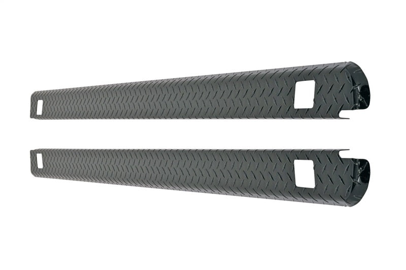 Dee Zee 02-09 Dodge Ram Bed Cap Wrap W/Stake Pockets Black-Tread Aluminum 8Ft Bed