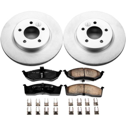 PowerStop Power Stop 99-04 Chrysler 300M Front Z17 Evolution Geomet Coated Brake Kit