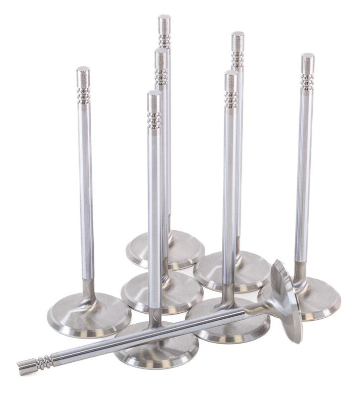 GSC Power Division GSC P-D Ford Voodoo/Predator 38.26mm Head STD 121.13mm Long Chrome Polished Intake Valve - Set of 8