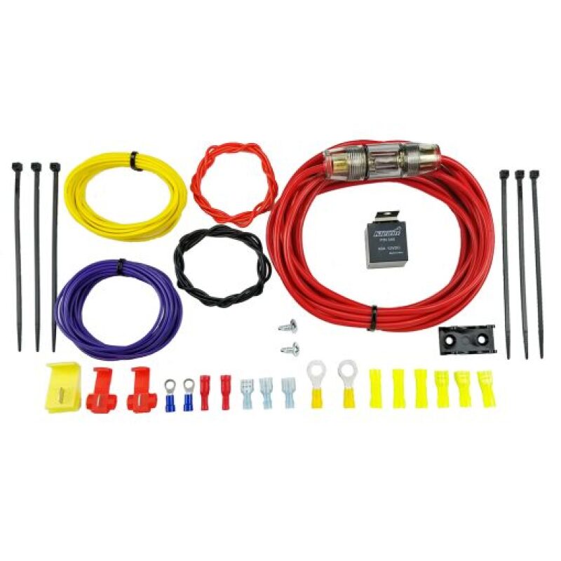 Kleinn Air Horns Kleinn 10 Gauge Compressor Wiring Kit/ 40A Relay/ 14.75 ft w/ AGU Fuse Holder