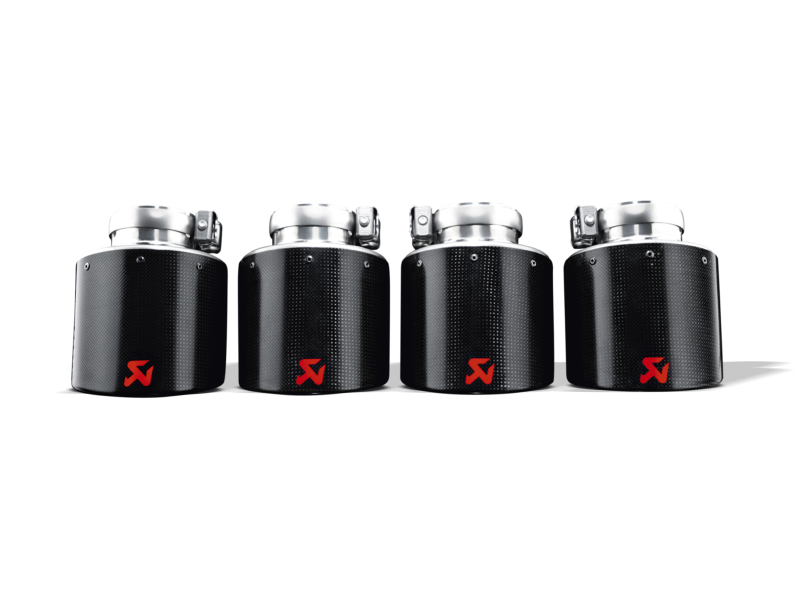 Akrapovic Akrapovic 08-25 Nissan GT-R Tail Pipe Set (Carbon 125 mm)