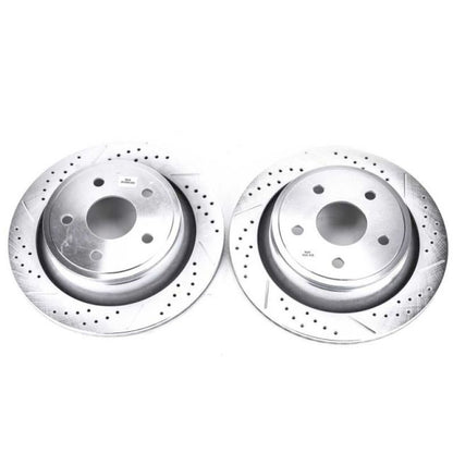 PowerStop Power Stop 07-09 Chrysler Aspen Rear Evolution Drilled & Slotted Rotors - Pair