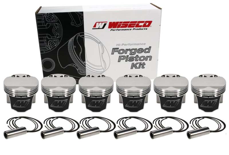 Wiseco BMW M50B25 84.25 mm Bore 38.20 mm CH -1.50 CC Piston Set