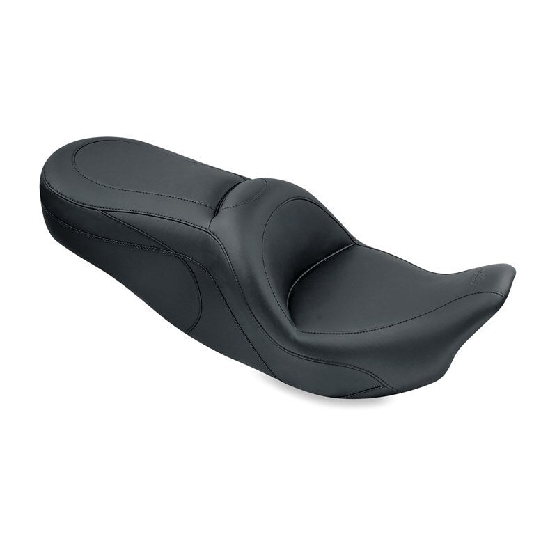 Mustang Motorcycle Mustang 08-21 Harley Electra Glide Std,Rd Glide Rd King, Str Glide Sport Touring 1PC Seat - Black