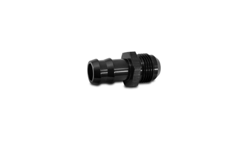 Vibrant -8 AN to 1/2in Barb Straight Fitting - Aluminum