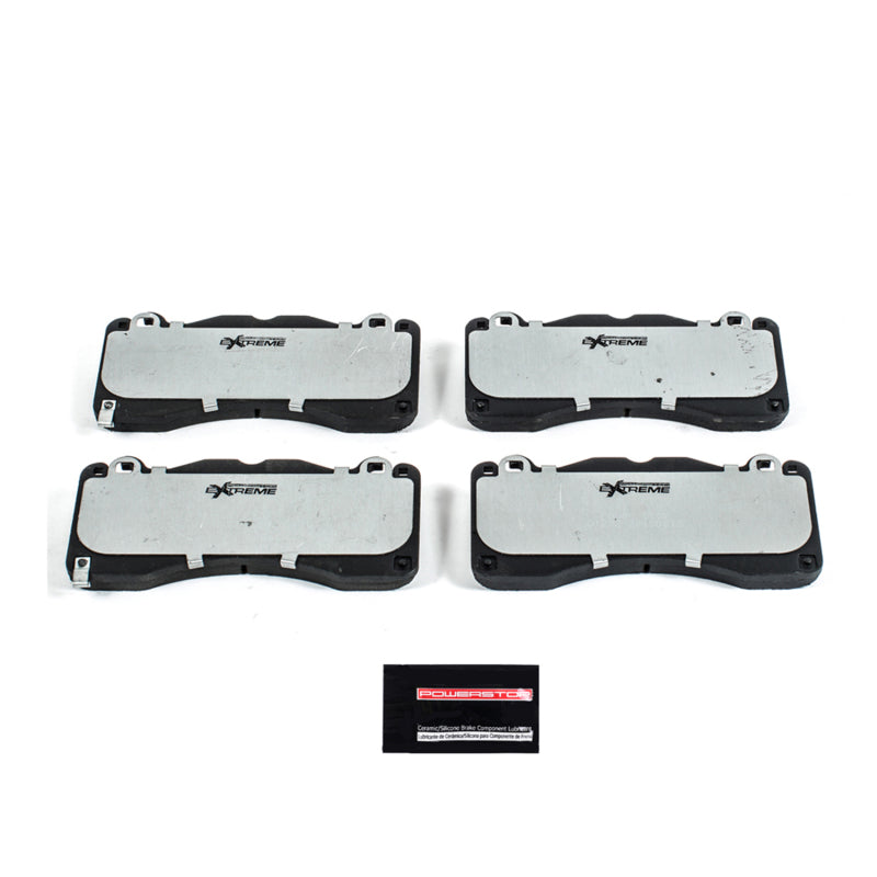 PowerStop Power Stop 15-19 Ford Mustang Front Z26 Extreme Street Brake Pads w/Hardware