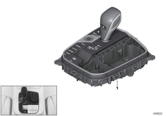 Genuine BMW 61315A7DFD2 Control Panel Center Console