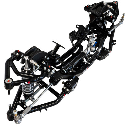 QA1 73-87 Chevrolet C10 Single Adjustable Front Coilover Crossmember System w/ 650lb/in Springs