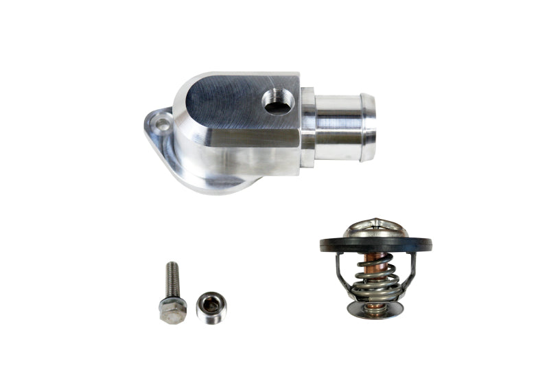 Granatelli Motor Sports Granatelli 18-19 Jeep Trackhawk Billet Thermostat Housing w/160 Deg Thermostat