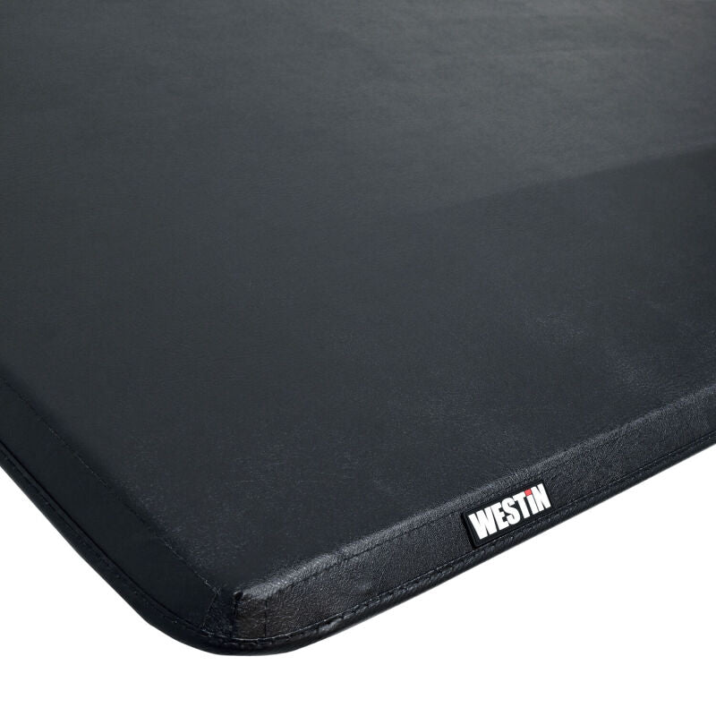 Westin 07-13 Chevy Silverado/GMC Sierra 1500 (NO Clsc) 69in. Bed Soft Tri-Fold Tonneau Cover - Black