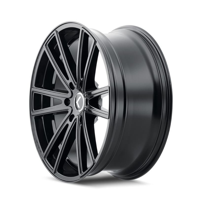 Kraze Wheels Kraze KR190 Lusso 20x8.5 / 5x115 BP / 38mm Offset / 72.62mm Hub Gloss Black Wheel