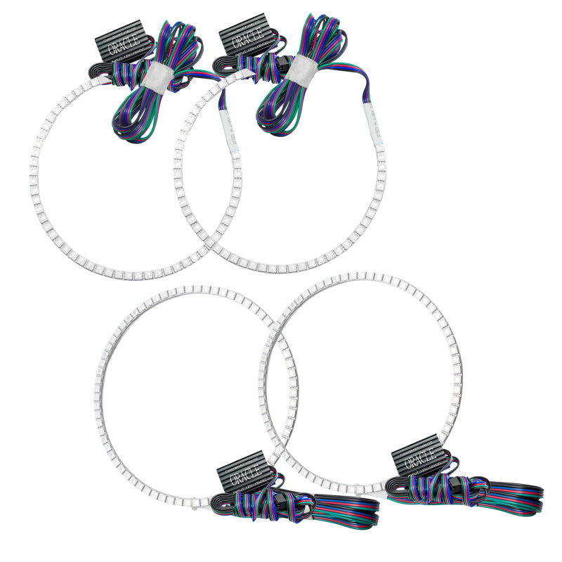 ORACLE Lighting Oracle Dodge Caliber 07-10 Halo Kit - ColorSHIFT w/o Controller