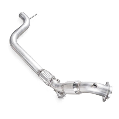 Stainless Works 2015-16 Mustang Downpipe 3in High-Flow Cats Performance Connection