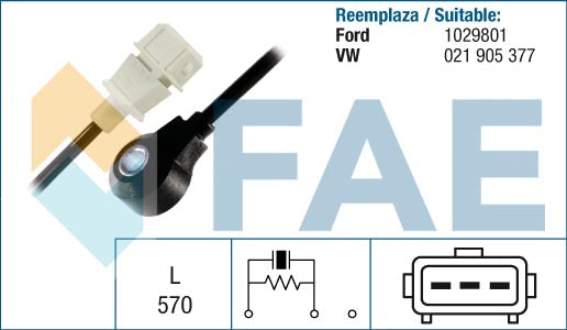 FAE AE60109 Knock Sensor