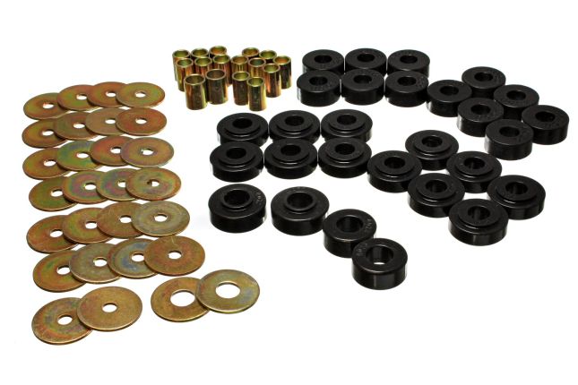 Energy Suspension 4.2127G RR Spring Frame Shackle Kit