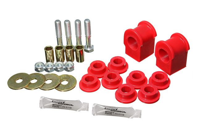 Energy Suspension 4.5197R Rear Sway Bar Bushing Set - 1 1/8inch