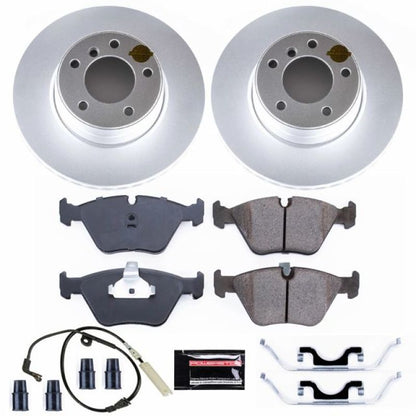PowerStop Power Stop 04-05 BMW 525i Front Z23 Evolution Sport Coated Brake Kit
