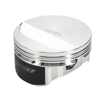 Manley Performance Manley Chevrolet LS Series 4.000in Stroke 4.125in Bore -5cc Flat Top Standard Pistons - Set of 8