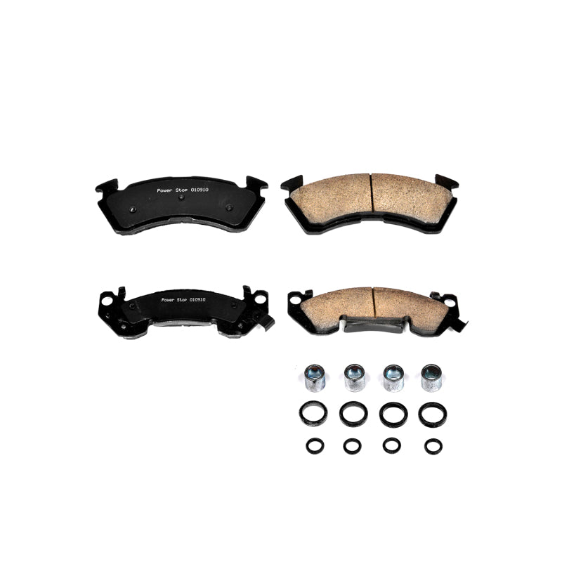 PowerStop Power Stop 92-96 Buick Commercial Chassis Front Z17 Evolution Ceramic Brake Pads w/Hardware