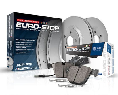 PowerStop Power Stop 11-13 BMW 335i xDrive Front Euro-Stop Brake Kit