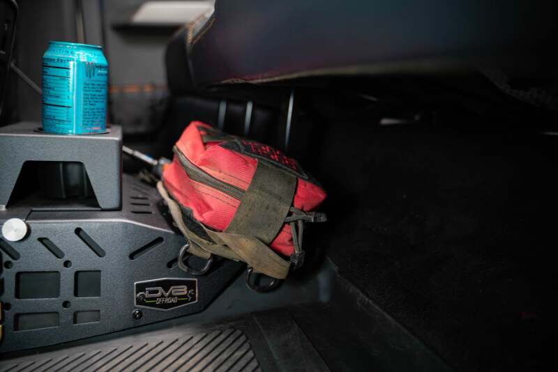 DV8 Offroad DV8 21+ Ford Bronco Rear Seat Cup Holder and Molle Panels (2-Door Models)