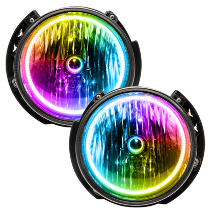 ORACLE Lighting Oracle 07-16 Jeep Wrangler JK SMD HL - ColorSHIFT Dynamic