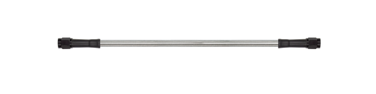 Goodridge 78in Universal Brake Line Assembly w/Black Zinc Fittings & Clear Hose