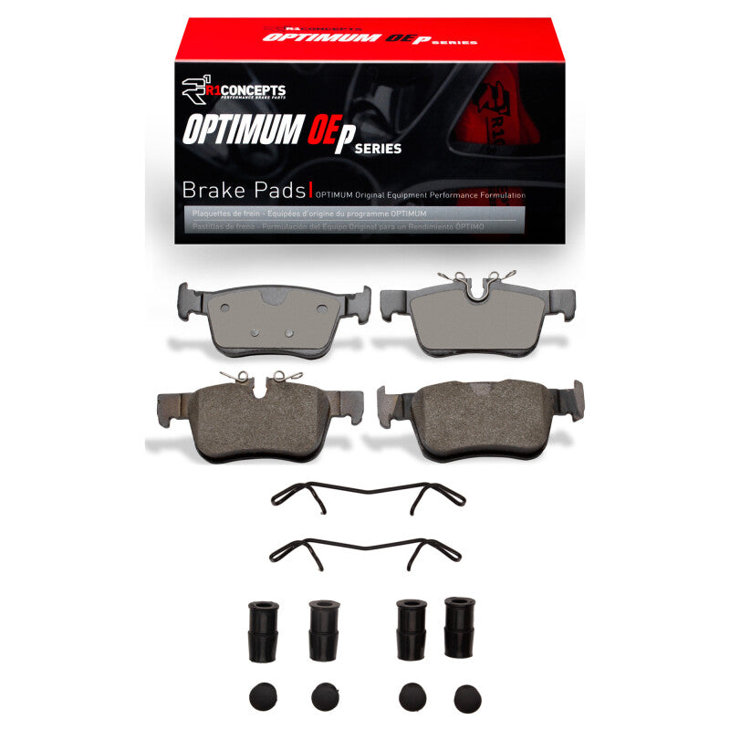 R1 Concepts R1 18-21 Volvo S60 Rear Optimum OE Pads & Hardware Kit