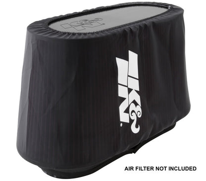 K&N Engineering K&N Air Filter Wrap - Black - 4.313in Base ID x 4.75in Top ID x 6.75in H