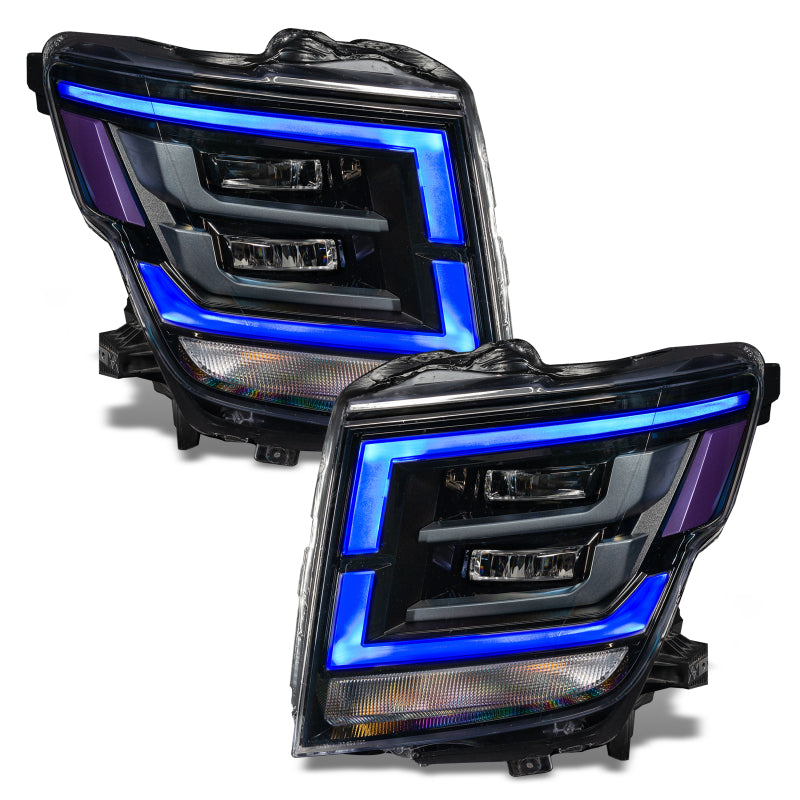 ORACLE Lighting Oracle 21-22 Nissan Titan RGB+W Headlight DRL Upgrade - ColorSHIFT w/o Controller