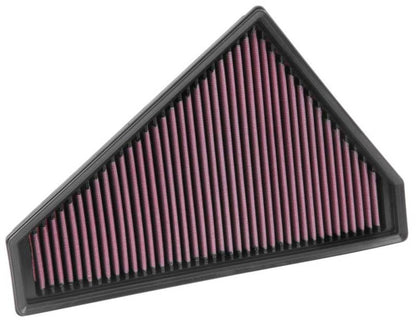 K&N Engineering K&N Replacement Panel Air Filter (Right Side) 2014-2015 Jaguar F-Type 3.0L/5.0L
