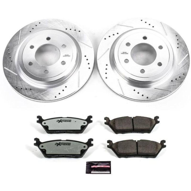 PowerStop Power Stop 2018 Ford Expedition Rear Z36 Truck & Tow Brake Kit