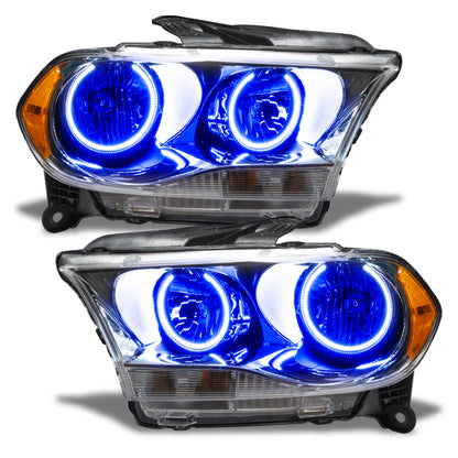 ORACLE Lighting Oracle 11-13 Dodge Durango SMD HL Halogen - Chrome - Blue