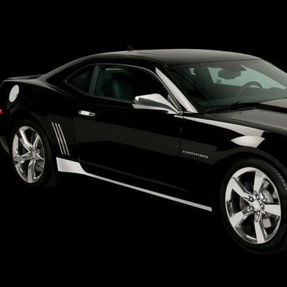Putco 10-13 Chevrolet Camaro - 2pcs Stainless Steel Rocker Panels
