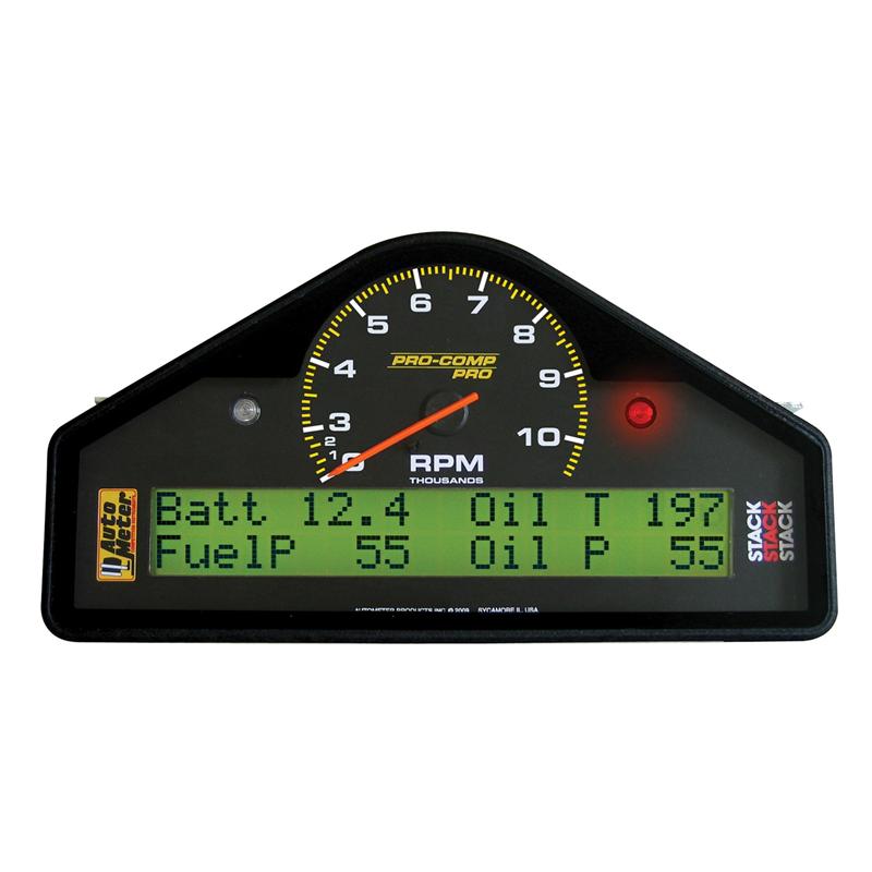 AutoMeter Street Dash Display 8K RPM/MPH/Oilp/Oilt/Wtmp/Volt Pro-Comp