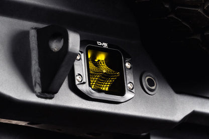 DV8 Offroad DV8 3-Inch Elite Series LED Amber Flush Mount Pod Light
