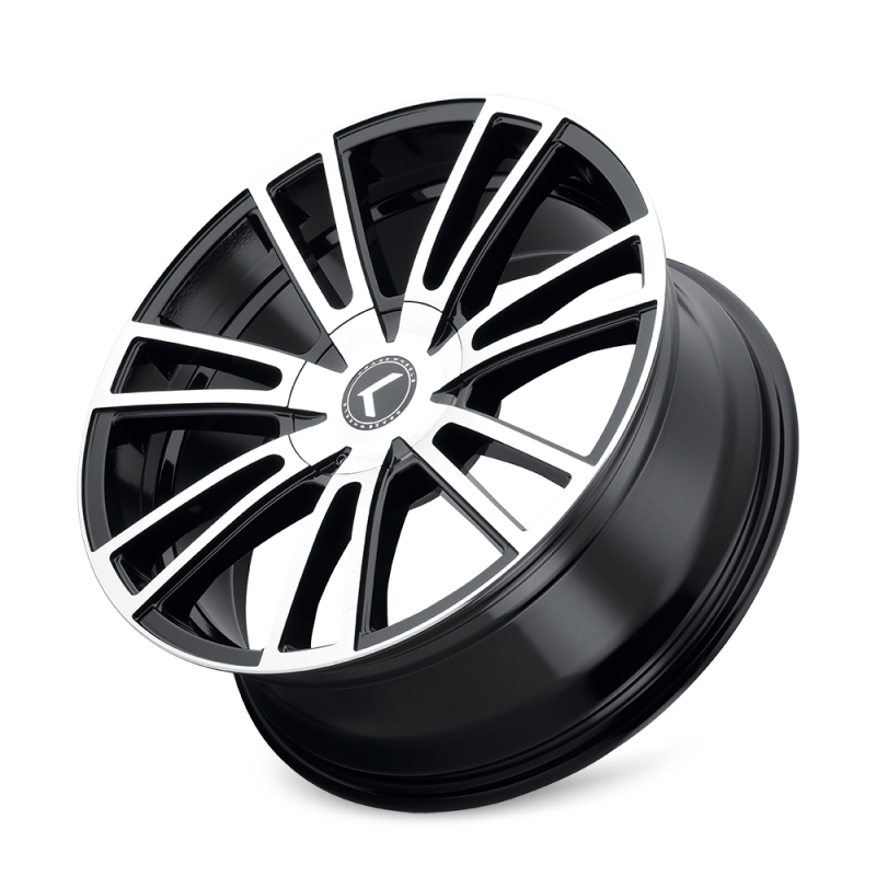 Kraze Wheels Kraze KR183 Spectra 20x8.5 / 5x110/127 BP / 38mm Offset / 72.62mm Hub Gloss Black Machined Wheel