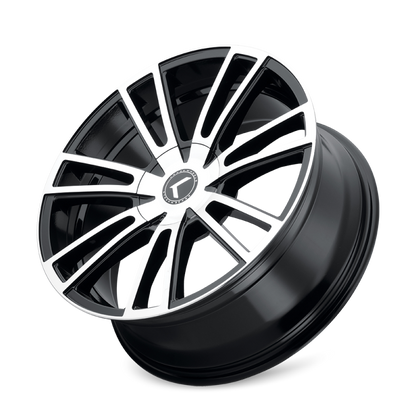 Kraze Wheels Kraze KR183 Spectra 20x8.5 / 5x110/127 BP / 38mm Offset / 72.62mm Hub Gloss Black Machined Wheel