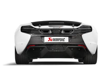 Akrapovic Akrapovic 14-17 McLaren 650S/650S Spyder Slip-On Line (Titanium) w/ Carbon Tips