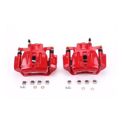 PowerStop Power Stop 01-07 Toyota Highlander Front Red Calipers w/Brackets - Pair